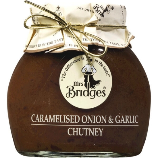 Imagem de Chutney de Cebola Caramelizada e Alho MRS. BRIDGES frasco 300g