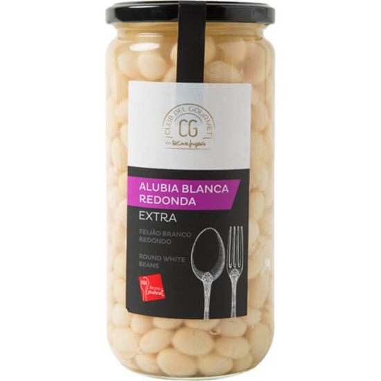 Imagem de Feijão Branco Redondo CLUB DEL GOURMET frasco 425g