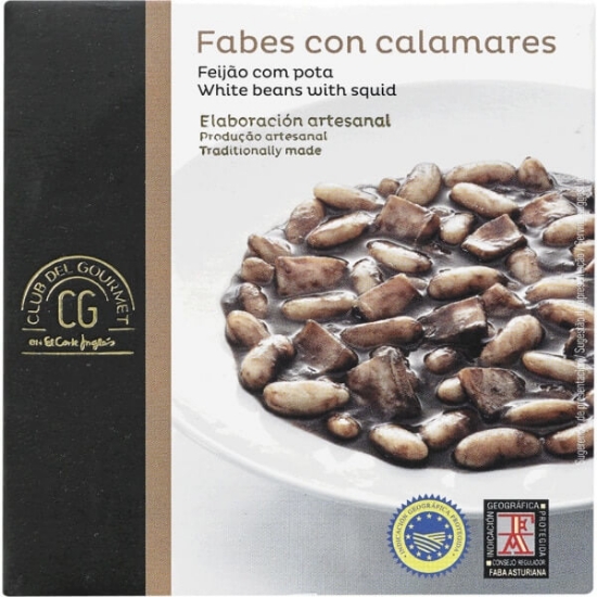 Imagem de CON CALAMARES FABES CLUB DEL GOURMET lata 00420g