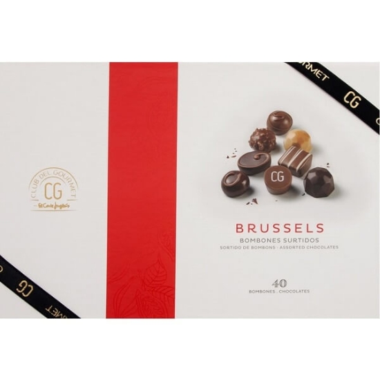 Imagem de Bombons Sortidos Brussels 40 Unidades CLUB DEL GOURMET emb.460g