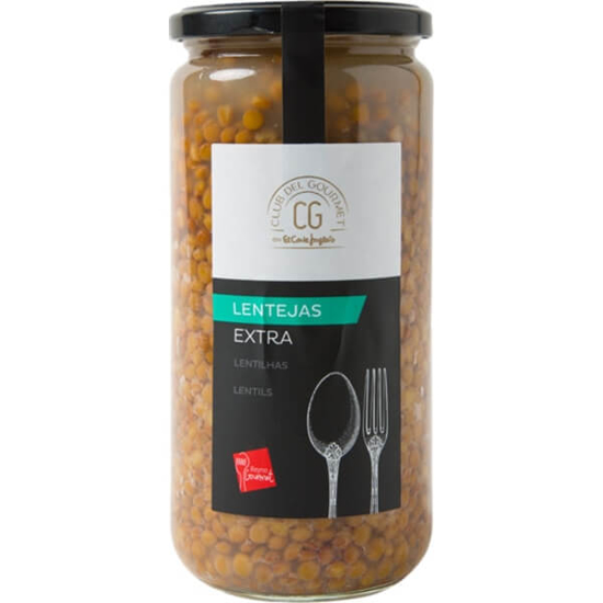 Imagem de Lentilhas Extra CLUB DEL GOURMET frasco 500g