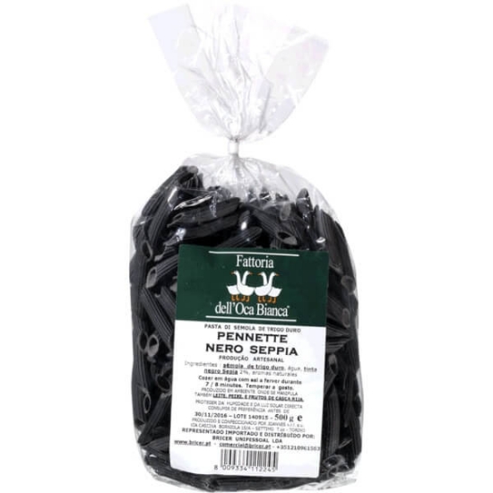 Imagem de Penne Nero Seppia FATTORIA DELL'OCA BIANCA emb.500g