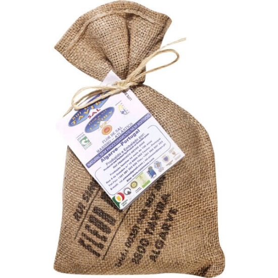 Imagem de Flor de Sal Juta RUI SIMEÃO frasco 500g