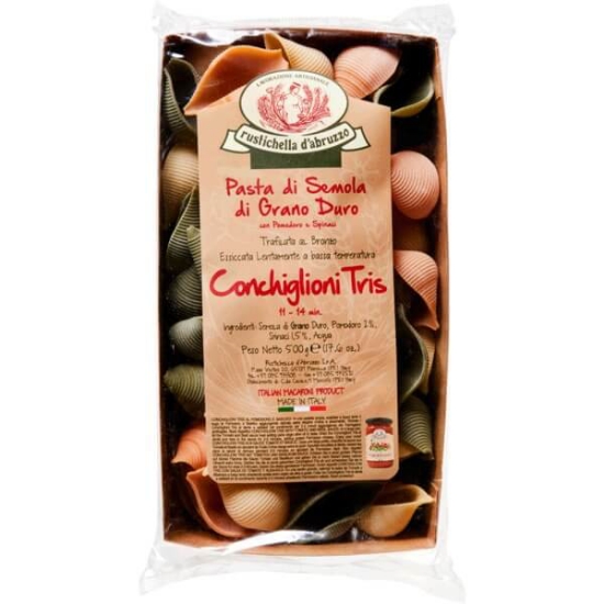 Imagem de Conchiglion Tris RUSTICHELLA D'ABRUZZO emb.500g