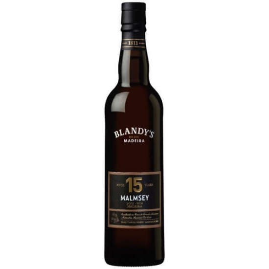 Imagem de Vinho da Madeira 15 Anos Malmesey Rich BLANDY'S garrafa 50cl