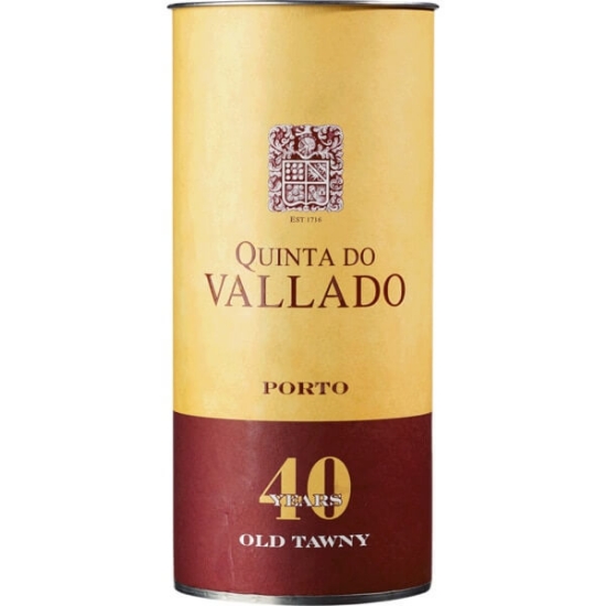 Imagem de Vinho do Porto 40 Anos QUINTA DO VALLADO garrafa 50cl