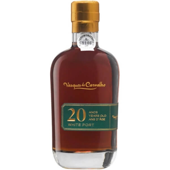 Imagem de Vinho do Porto Branco 20 Anos VASQUES DE CARVALHO garrafa 50cl