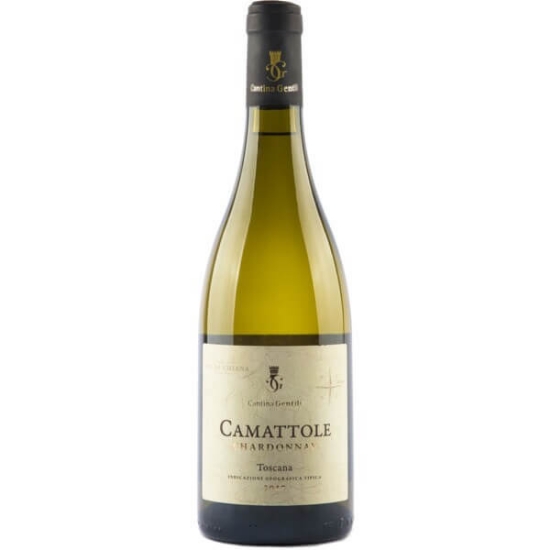 Imagem de Vinho Branco de Itália Chardonnay Toscana CAMATTOLE garrafa 75cl