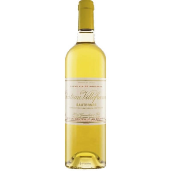 Imagem de Vinho Branco de França Sauternes CHÂTEAU VILLEFRANCHE garrafa 75cl