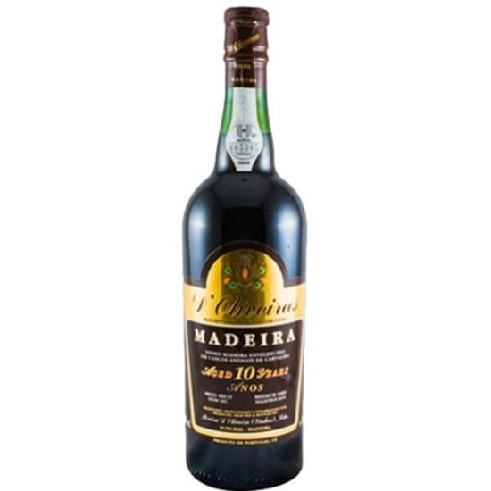 Imagem de Vinho da Madeira Meio Seco 10 Anos D' OLIVEIRAS garrafa 75cl