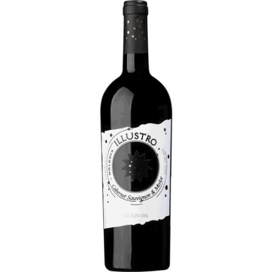 Imagem de Vinho Tinto da Moldávia Cabernet Sauvignon&Merlot ILLUSTRO garrafa 75cl