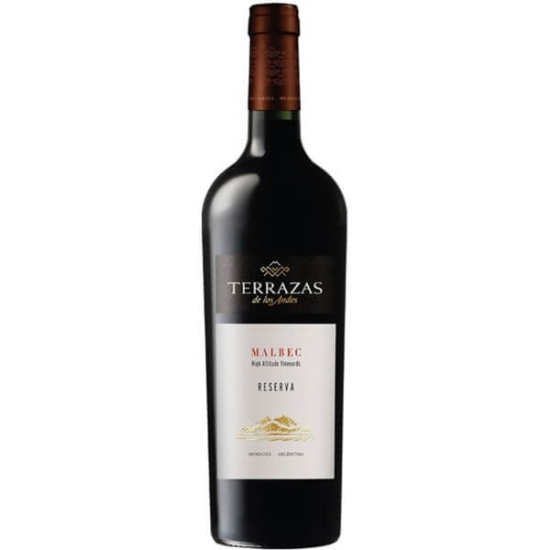 Imagem de Vinho Tinto da Argentina Malbec Reserva TERRAZAS DE LOS ANDES garrafa 75cl