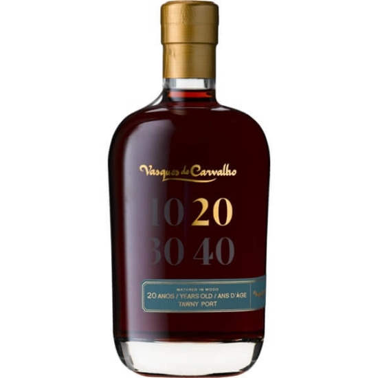 Imagem de Vinho do Porto 20 Anos VASQUES DE CARVALHO garrafa 75cl