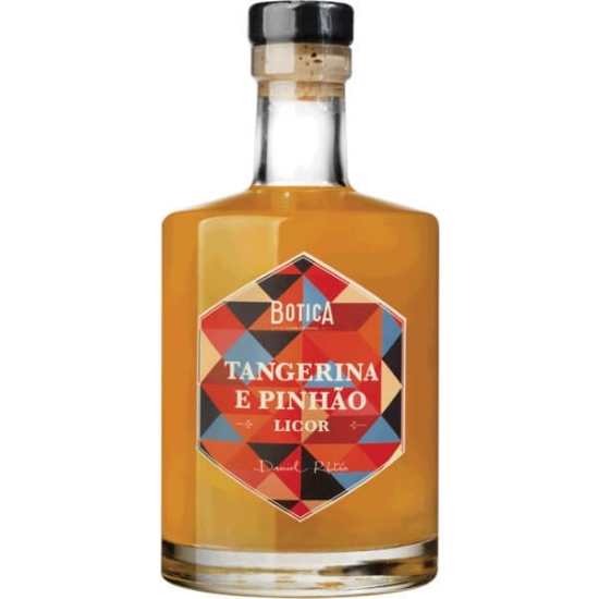 Imagem de Licor de Tangerina e Pinhão BOTICA garrafa 70cl