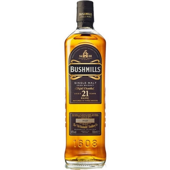 Imagem de Whisky Irlandês 21 Anos BUSHMILLS garrafa 70cl