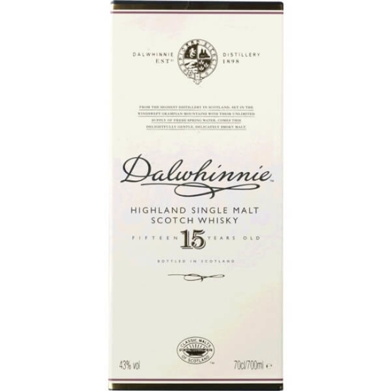 Imagem de Whisky de Malt 15 Anos DALWHINNIE garrafa 70cl