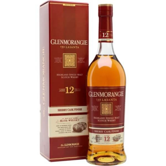 Imagem de Whisky de Malt The Lasanta GLENMORANGIE garrafa 70cl