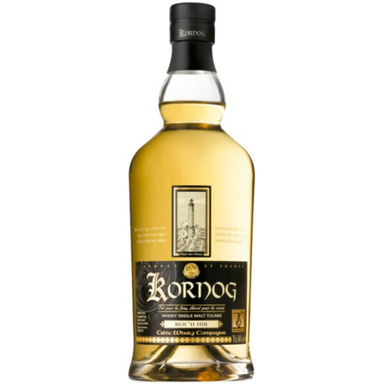 Imagem de Whisky Single Malt Tourbé Roc'H Hir KORNOG garrafa 70cl