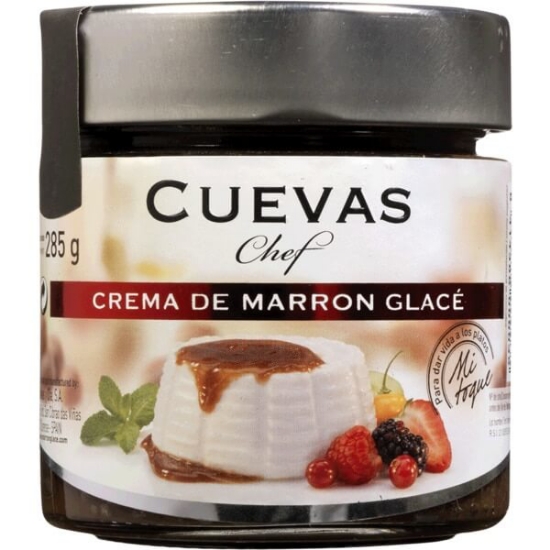 Imagem de Creme de Marron Glacé CUEVAS CHEF frasco 285g