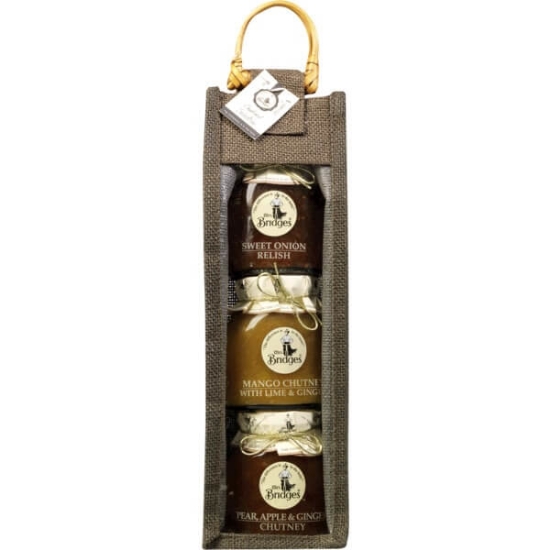 Imagem de Selecção de Chutneys MRS. BRIDGES frasco 865g