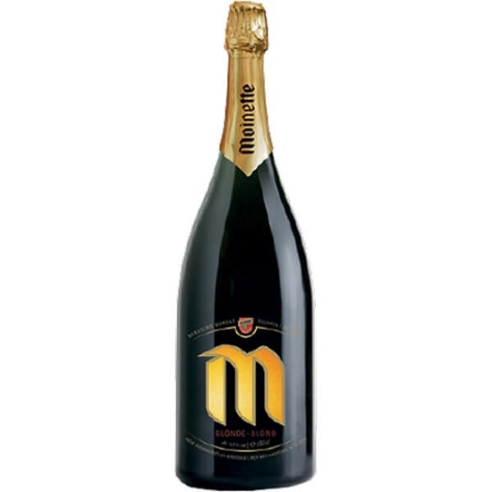 Imagem de Cerveja da Bélgica Blonde Magnum MOINETTE garrafa 150cl