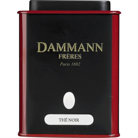 Imagem de Caixa para Chá The Noir Caixa Vazia DAMMANN FRÉRES emb.100g