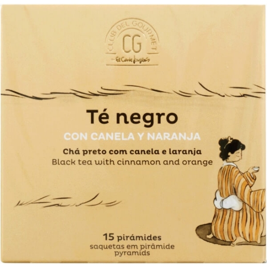 Imagem de Chá Preto com Canela e Laranja CLUB DEL GOURMET emb.33,7g