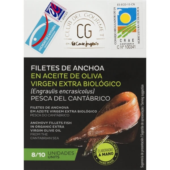 Imagem de Filetes de Anchova em Azeite CLUB DEL GOURMET lata 55g