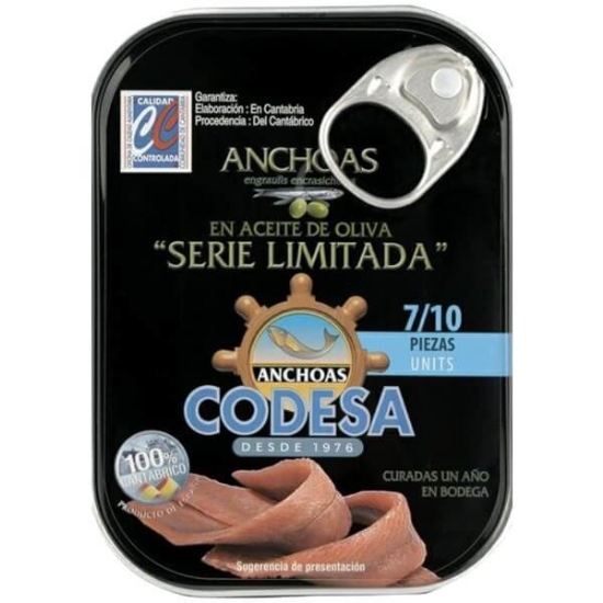 Imagem de Filetes de Anchova em Azeite CODESA unidade 55g