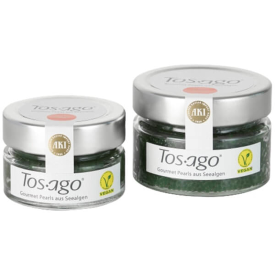 Imagem de Pérolas Algas Tosago Wasabi AKI CAVIAR unidade 50g