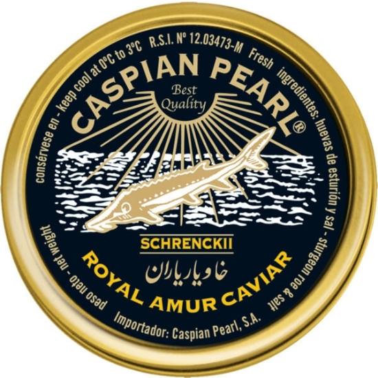 Imagem de Caviar Fresco Schrencki CASPIAN PEARL unidade 50g