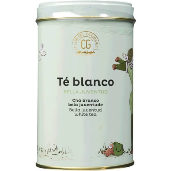 Imagem de Chá Branco Bella Juventud CLUB DEL GOURMET lata 50g