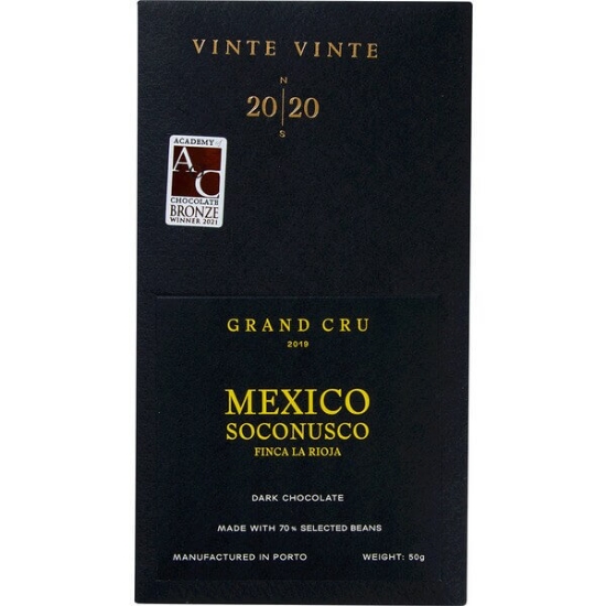 Imagem de Chocolate Negro Grand Cru do México VINTE VINTE emb.50g