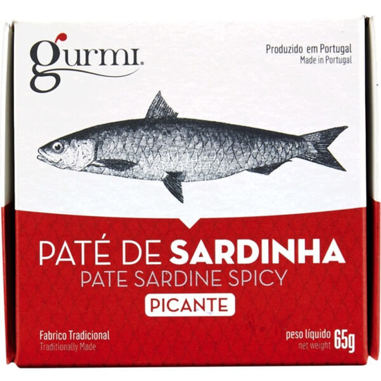 Imagem de Paté de Sardinha Picante GURMI emb.65g