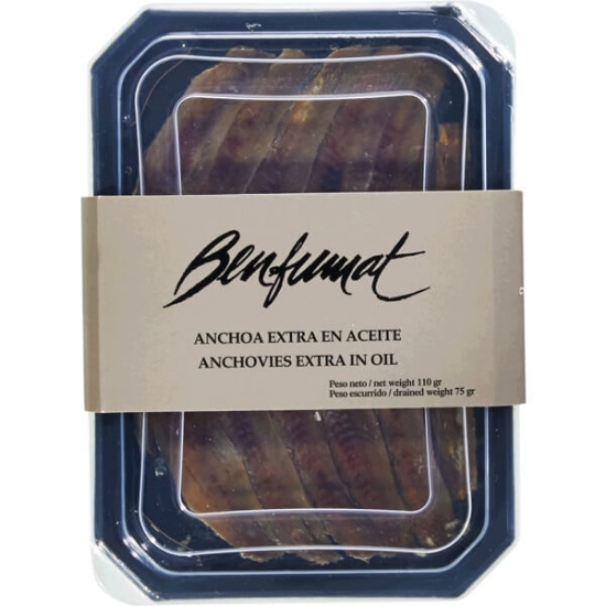 Imagem de Anchovas Extra em Azeite BENFUMAT unidade 75g