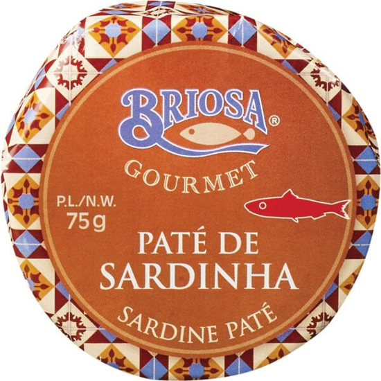 Imagem de Paté de Sardinha BRIOSA lata 75g