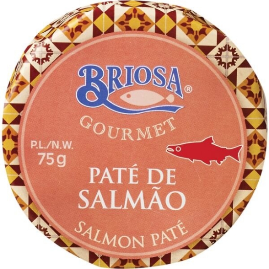 Imagem de Paté de Salmão BRIOSA lata 75g