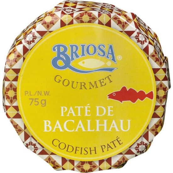 Imagem de Paté de Bacalhau BRIOSA GOURMET lata 75g