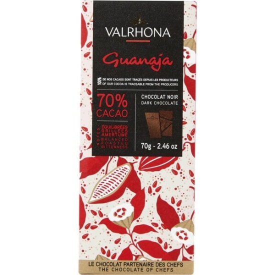 Imagem de Chocolate Preto Guanaja 70% de Cacau VALHRONA emb.75g