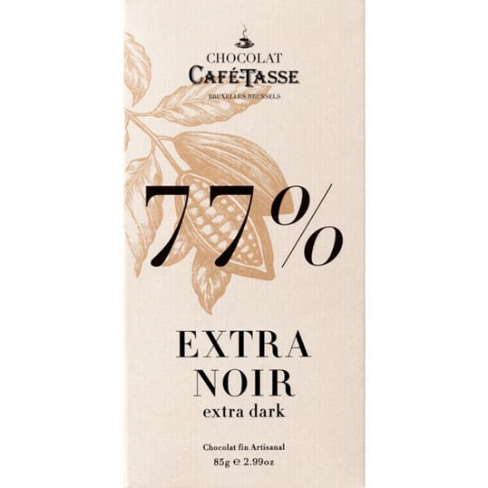 Imagem de Chocolate Preto 77% Cacau CAFÉ-TASSE emb.85g