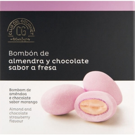 Imagem de Amêndoas de Chocolate com Sabor a Morango CLUB DEL GOURMET emb.80g