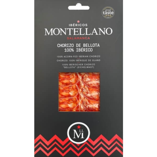 Imagem de Chouriço Ibérico Bolota 100% em Fatias MONTELLANO unidade 80g