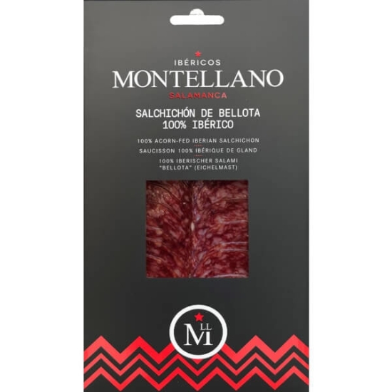 Imagem de Salsichão Ibérico Bolota 100% em Fatias MONTELLANO unidade 80g