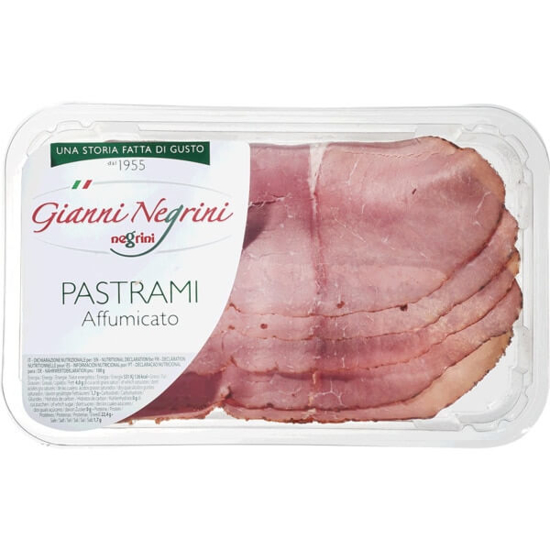 Imagem de Gianni Pastrami Fumado NEGRINI unidade 80g