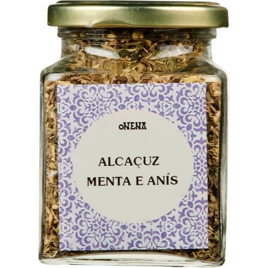 Imagem de Alcaçuz de Menta e Anis ONENA frasco 90g