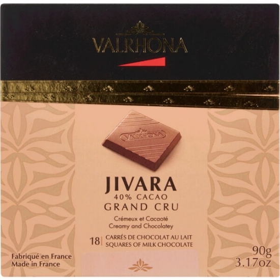 Imagem de Chocolate de Leite Jivara 40% Cacau VALRHONA lata 90g