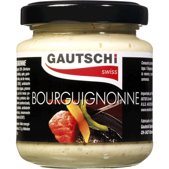 Imagem de Molho Bourguignonne GAUTSCHI frasco 115g