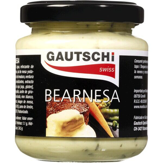 Imagem de Molho Bearnesa GAUTSCHI frasco 115g