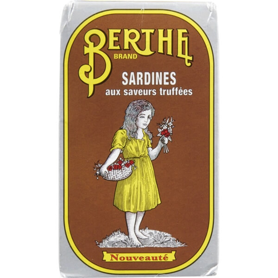 Imagem de Sardinhas com Sabor a Trufa BERTHE lata 125g