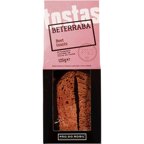 Imagem de Pão do Rogil Pão de Beterraba Tostas PÃO DO ROGIL emb.125g
